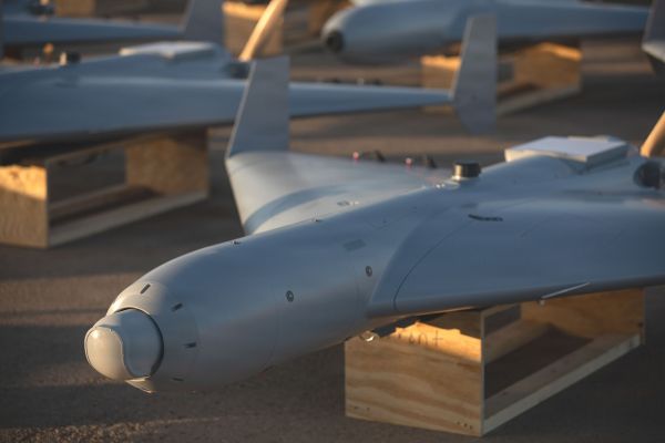 U.S.-manufactured LUCAS FLM 136 loitering munition is a long-range, six-hour endurance unmanned strike drone built by SpektreWorks, capable of carrying an 18 kg (40 lb) payload over 350 nautical miles (648 km) to conduct precision one-way attacks against air defenses, missile launchers, and hardened military targets.