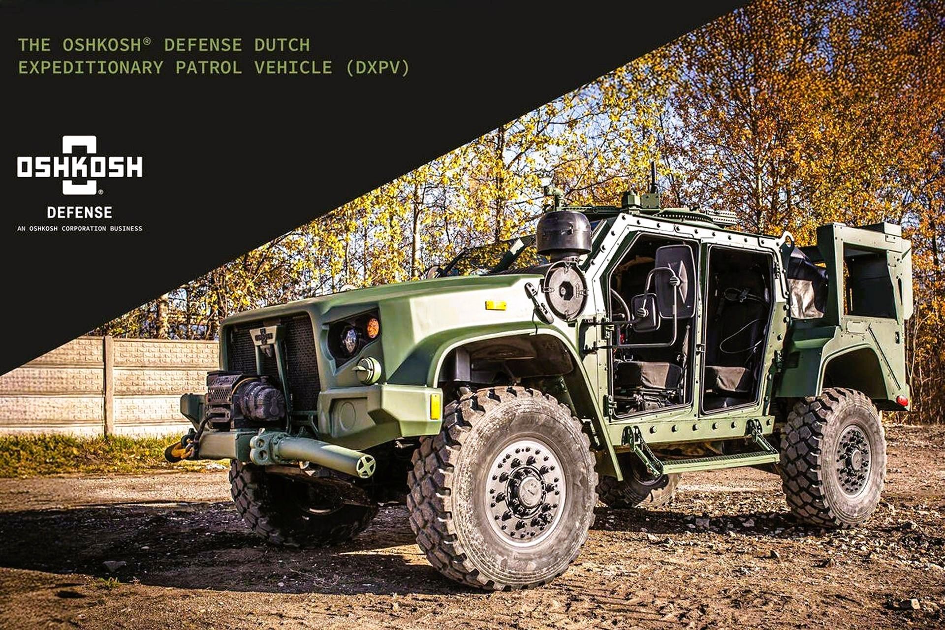 The Netherlands has ordered additional Kaaiman Dutch Expeditionary Patrol Vehicles from Oshkosh Defense, reinforcing its commitment to modern, highly mobile land forces built for expeditionary and NATO operations (Picture Source: OSHKOSH DEFENSE)