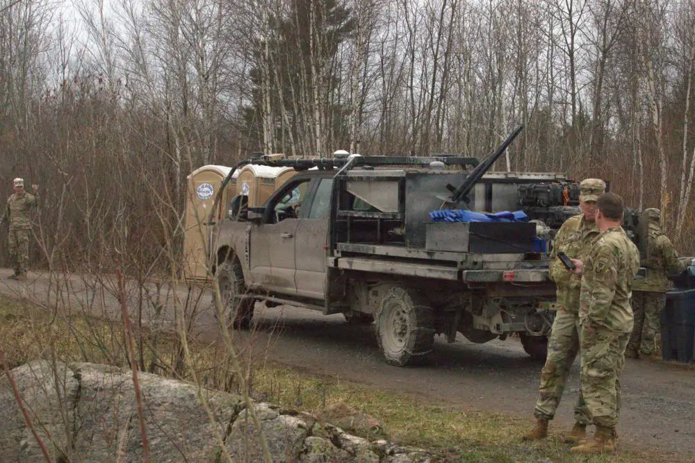 Slurry explosives are mixtures typically based on ammonium nitrate combined with fuels, sensitizers, and various chemical agents, which exist in liquid or gel-like forms, allowing them to be pumped or shaped into flexible containers or hoses. (Picture source: US Army)