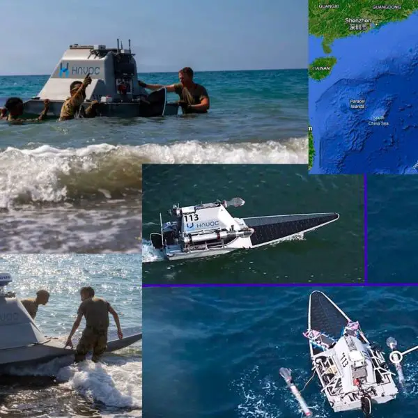 U.S. Army soldiers launched a beach-deployable unmanned surface vessel in the Philippines during Balikatan 2026, highlighting a shift toward land-based maritime surveillance and distributed sea denial operations in the Indo-Pacific (Pictures Source: U.S. Army / HAVOCaI / Army Recognition Group)