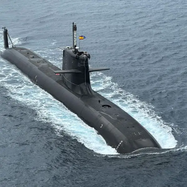 The Spanish S-81 Isaac Peral submarine is a long-range, ocean-going diesel-electric submarine intended for discreet patrols in the congested chokepoints of the western and central Mediterranean (Picture source: NATO Maritime Command)