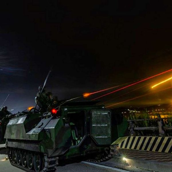 Taiwan’s military staged a nighttime live-fire drill on Nangan Island to rehearse rapid counter-infiltration and counter-landing tactics, signaling readiness against potential gray-zone incursions near the Chinese coast (Picture Source: Taiwan MoD)
