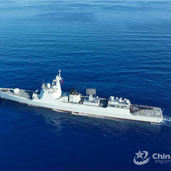 China's Type 052D guided-missile destroyer represents the backbone of the PLAN's modern surface fleet. With 35 vessels now commissioned, the class has become a symbol of Beijing's rapid naval expansion and growing challenge to U.S. Navy dominance in the Indo-Pacific. (Picture source: China MoD)