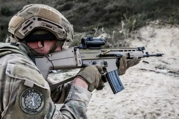 FN SCAR® L MK2 5.56mm assault rifle FN Herstal Belgium Technical Data Fact Sheet Pictures Video