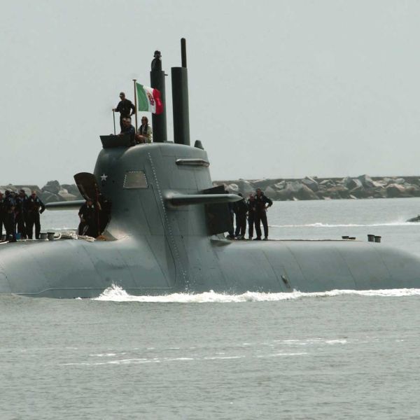 The Type 212A submarine, also known as the Todaro-class, was created in the mid-1990s as a joint program between Germany and Italy to replace aging submarines such as the German Type 206 and the Italian Sauro-class. (Picture source: U.S. Navy)