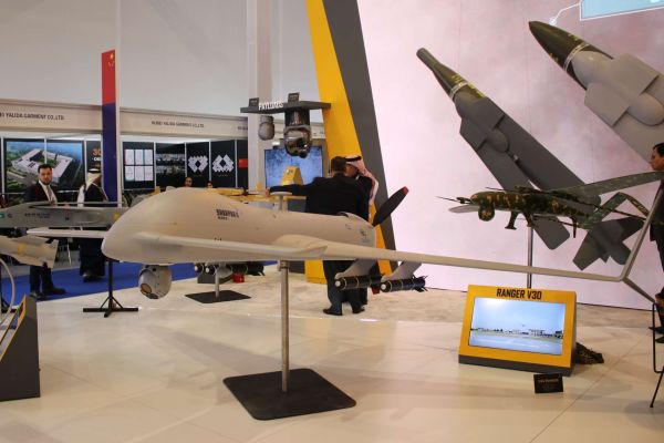 Pakistan used the World Defense Show in Riyadh to unveil the Shahpar-II Block II unmanned aircraft, presenting it as a domestically developed MALE platform that combines persistent surveillance with an integrated strike capability (Picture Source: Army Recognition Group)