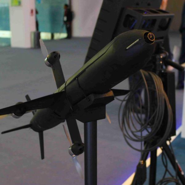 Ukraine’s Piranha Tech unveiled its combat-derived Riki interceptor drone at UMEX 2026, highlighting a low-cost, short-range point-defence solution shaped by Ukraine’s wartime counter-UAS experience (Picture Source: Army Recognition Group)