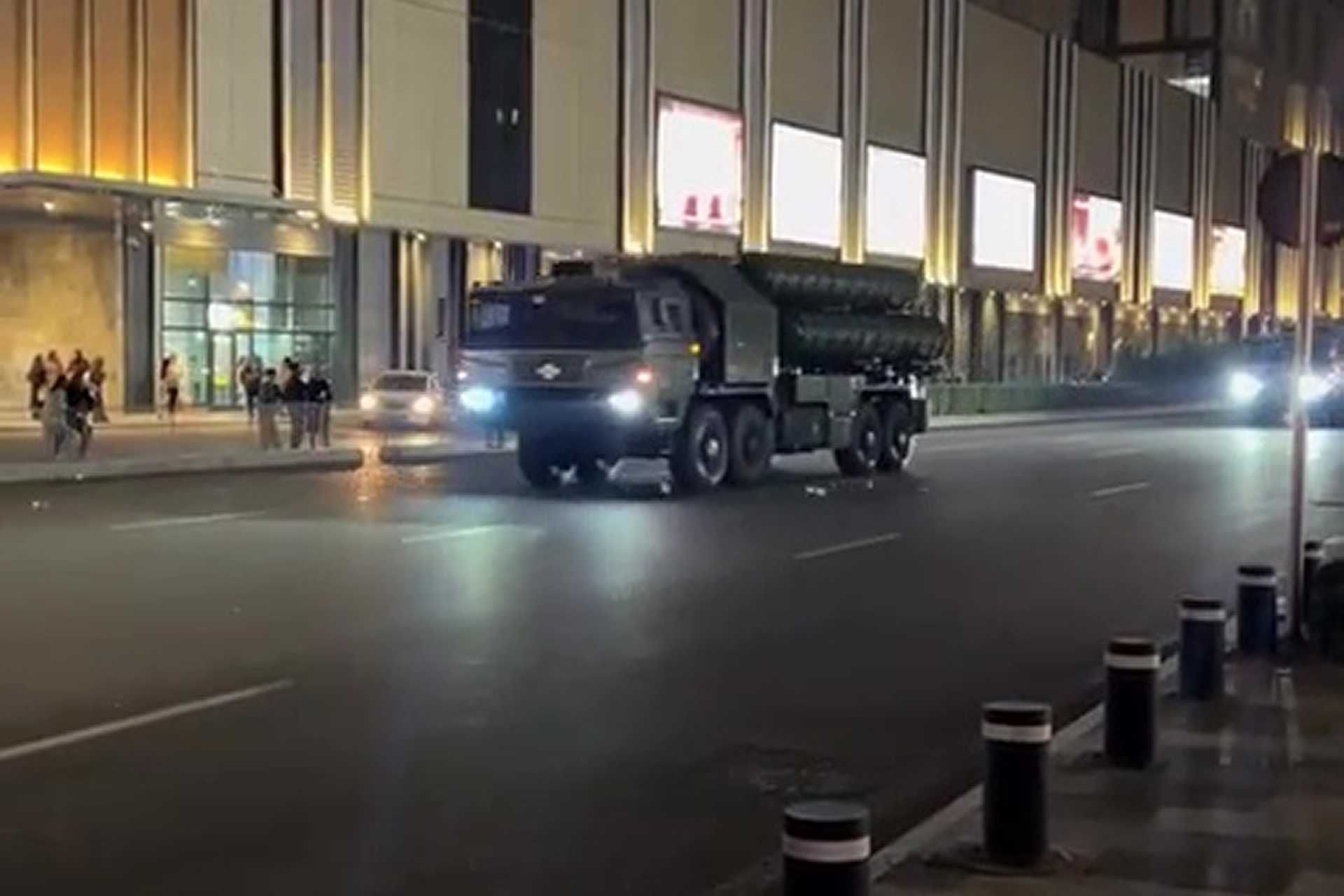 The HQ-9BE is the newest export variant of China’s HQ-9 air defense system, and could intercept multiple types of aerial targets, including aircraft, cruise missiles, air-to-surface missiles, and tactical ballistic missiles with ranges up to 1,000 kilometers. (Picture source: X/Ricardo JR)