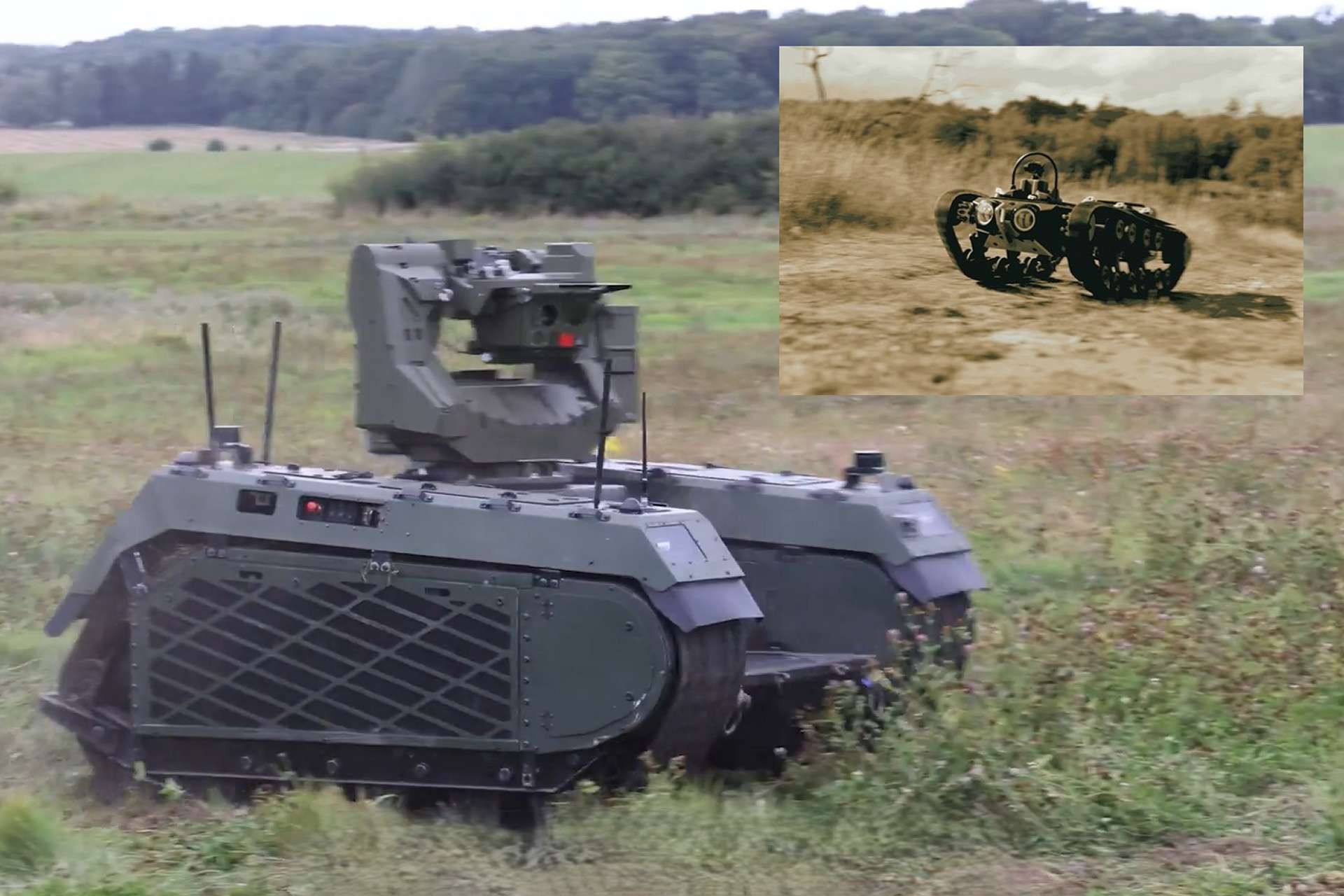 Denmark has begun its first operational testing of unmanned ground vehicles, evaluating the Estonian-built THeMIS and the UK-developed MFP-1 to understand how robotic systems could support future combat, logistics, and reconnaissance missions (Picture Source: Danish MoD / XRC Robotics)