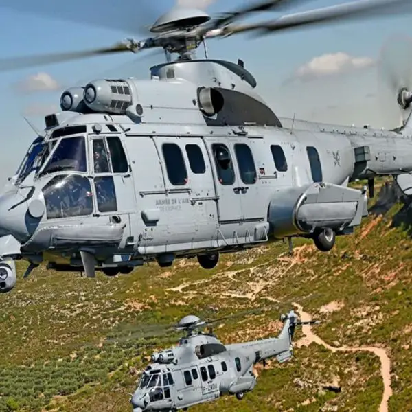 Equipped with the Safran Euroflir 410 EO/IR system and self-protection measures, the H225M is an all-weather, heavy-lift platform designed for high-risk special operations and extended missions in Morocco’s challenging operational theaters (Picture source: Airbus Helicopters).