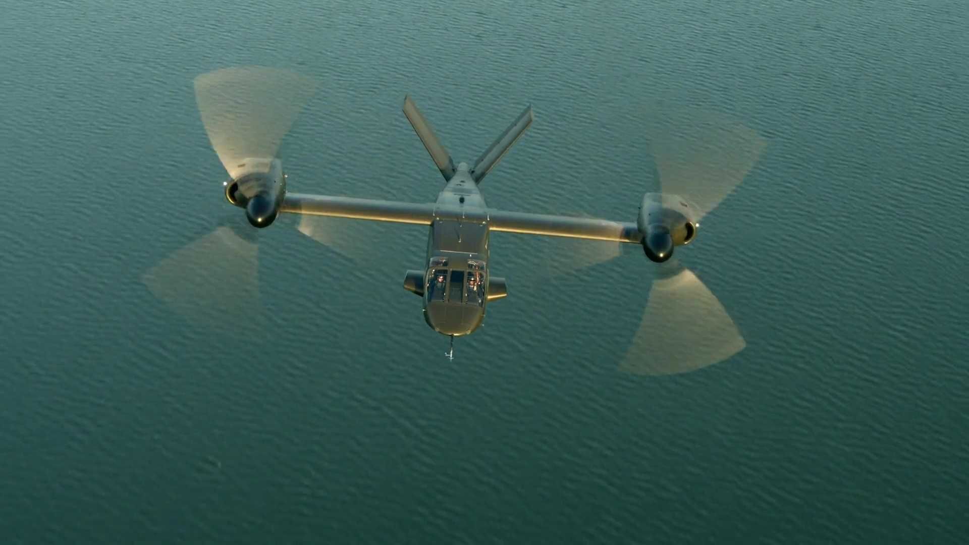 Equipped with two Rolls-Royce AE 1107F turboshaft engines, the MV-75 will have a cruise speed of about 520 kilometers per hour and a maximum speed close to 560 kilometers per hour, roughly double the cruise speed of the UH-60. (Picture source: Bell)