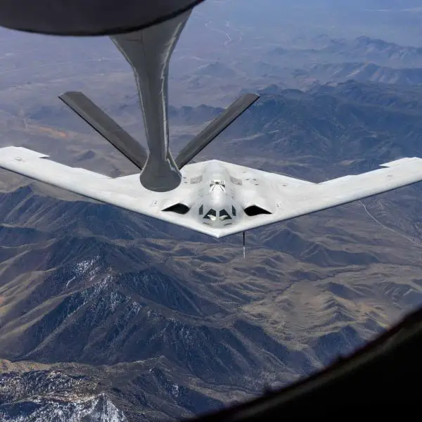 The completion by the B-21 of a 180-day test campaign in only 73 days suggests the bomber is encountering fewer software, integration, and maintenance problems than most previous U.S. stealth aircraft programs, allowing a faster operational deployment. (Picture source: US Air Force)