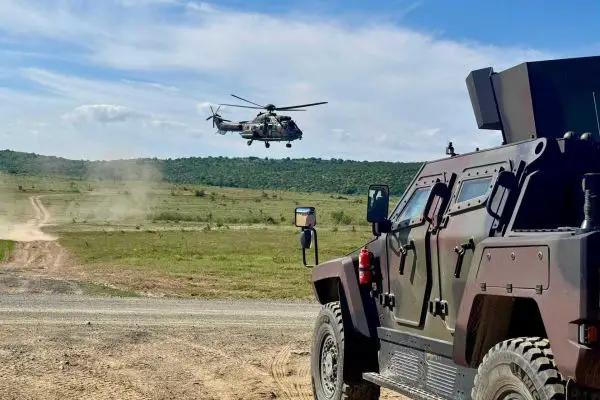 Romania's 15 SAFE programs target land warfare modernization, air and missile defense expansion, Black Sea naval reinforcement, helicopter recapitalization, industrial localization, and NATO eastern flank sustainment infrastructure. (Picture source: Romanian MoD)