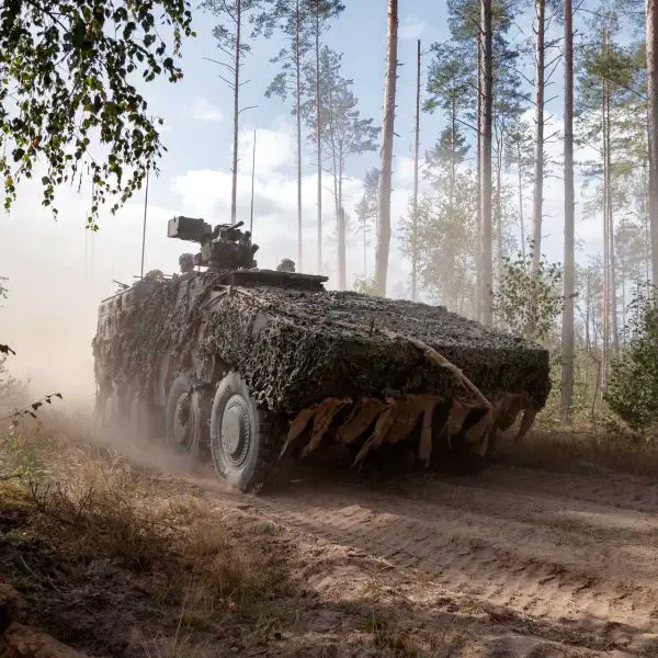 The Schakal vehicle procurement will be executed through the European defence procurement agency OCCAR and assigned to Artec GmbH, a joint venture between KNDS and Rheinmetall, and already responsible for the Boxer armoured vehicle program. (Picture source: German MoD)