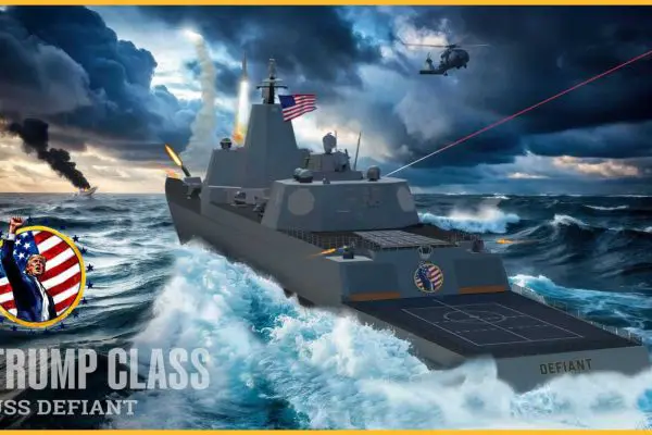 Trump-class large surface combatant guided missile battleship warship United States