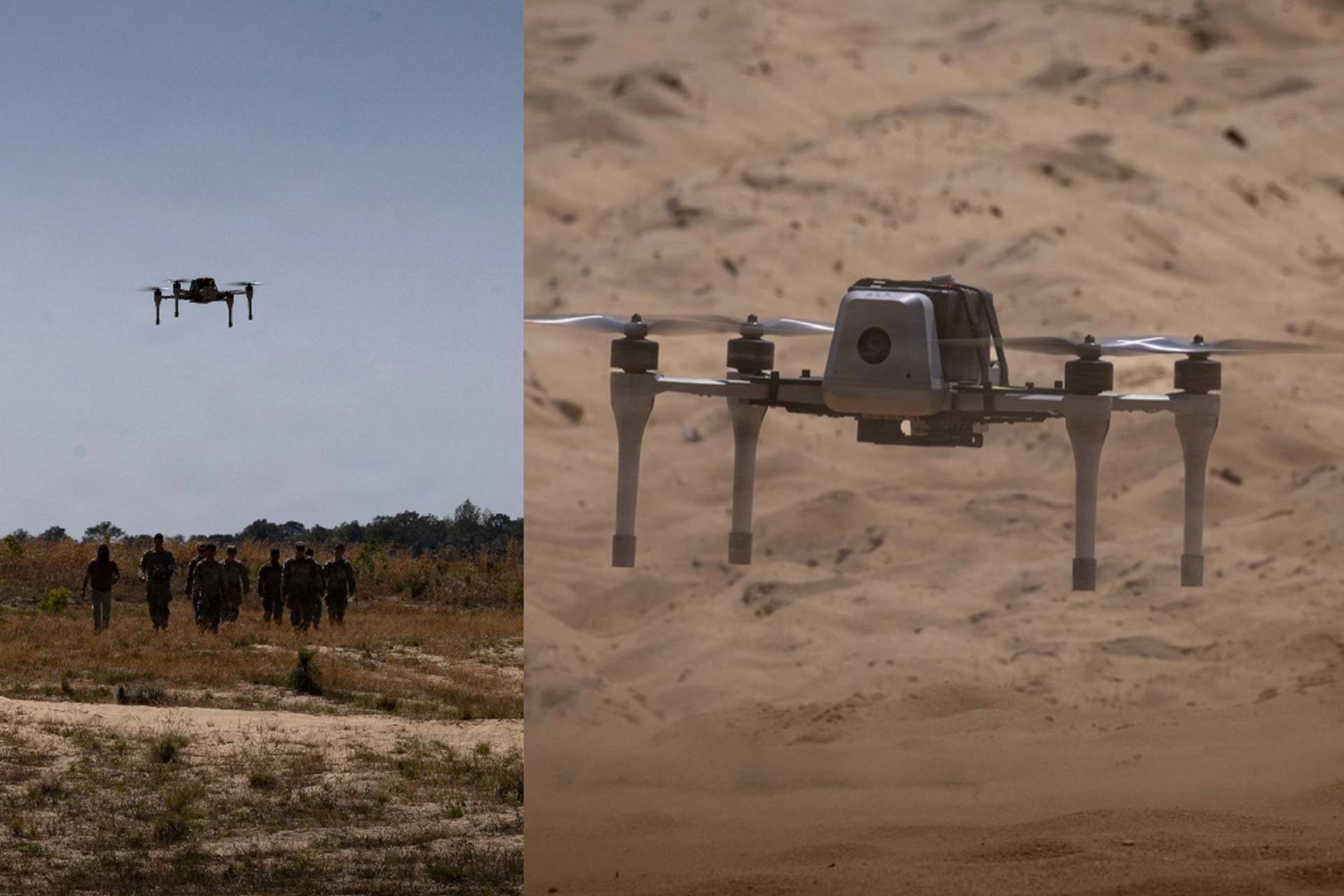 U.S. Army 82nd Airborne Division soldiers train at Fort Bragg with Bumblebee V1 and V2 counter-drone interceptors, bringing Ukraine-tested FPV drone-on-drone tactics into U.S. small-unit air defense (Picture source: U.S. DoW).