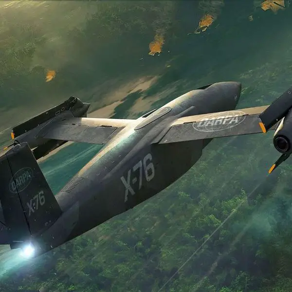 DARPA’s X-76 aims to combine helicopter-like vertical takeoff with jet-speed cruise, giving U.S. forces a future aircraft designed for fast operations from austere or runway-denied environments (Picture source: U.S. DoW).