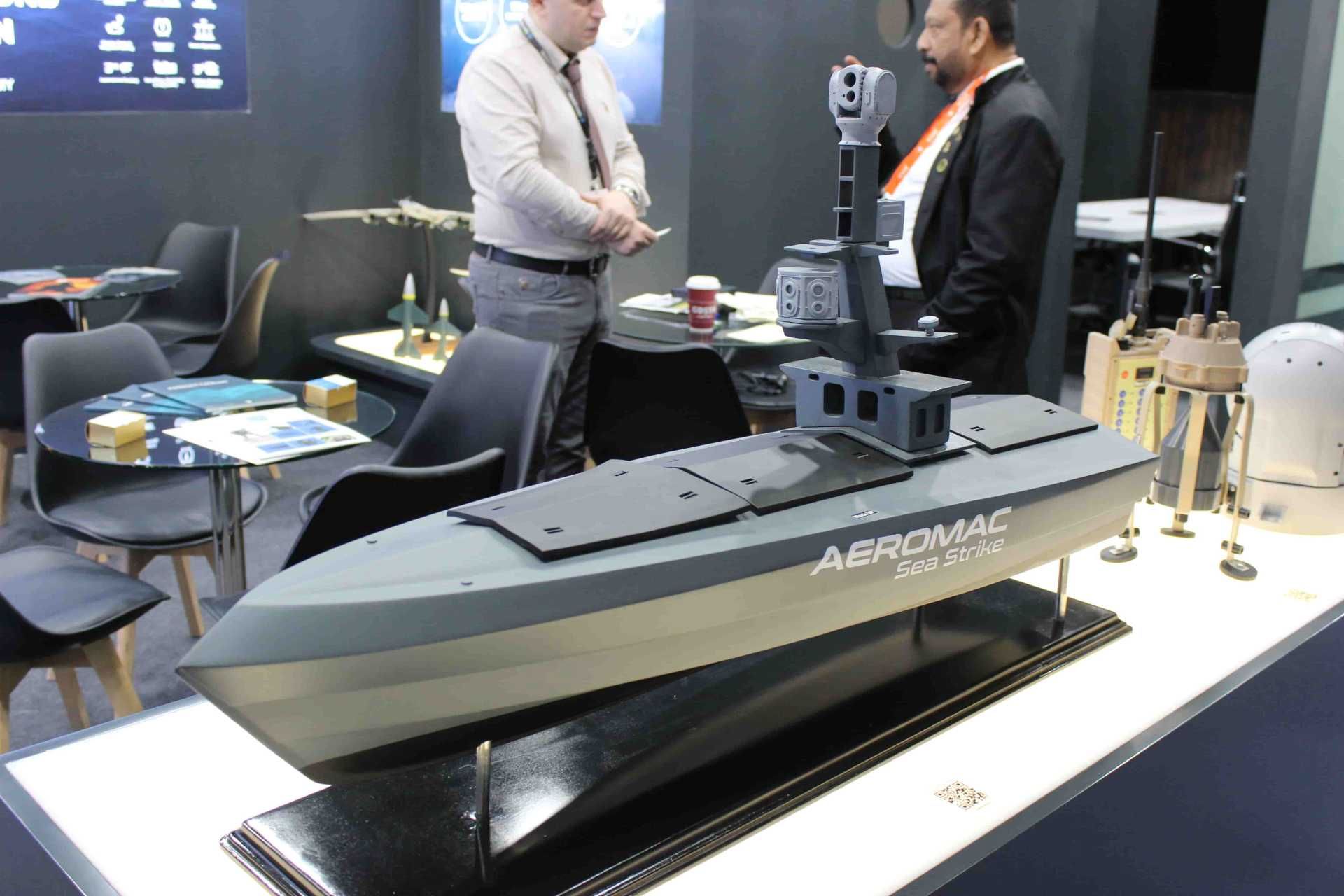 All variants of the Sea Strike USV are equipped with an AI-based marine autonomy system intended for flexible mission and route planning, safe return to base or a determined point, as well as dynamic obstacle detection and avoidance. (Picture source: Army Recognition)