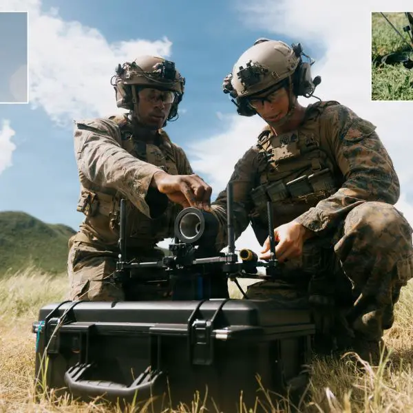 U.S. Marine Corps forces employed the Neros Archer first-person view attack drone alongside the Skydio X2D small unmanned aircraft system during the attack drone training in Puerto Rico.