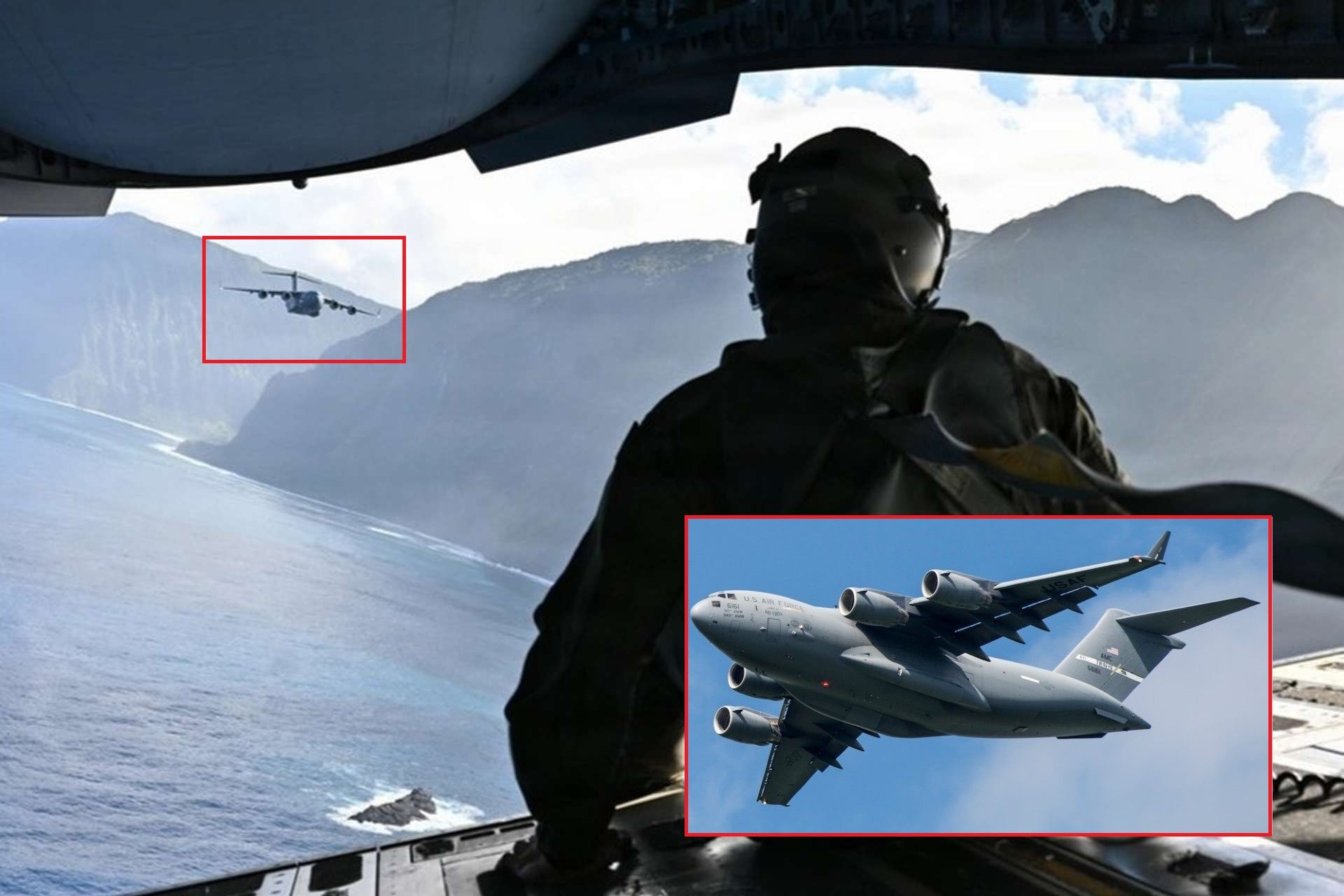The coastal low-level training flights conducted by the 204th Airlift Squadron show that, behind a single photograph of a C-17 skimming the Molokai shoreline, there is a sustained effort to keep complex, high-risk skills current in an increasingly demanding strategic environment (Picture Source: DVIDS)