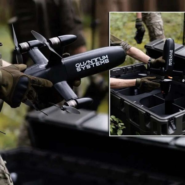 The Jäger interceptor drone by Quantum Systems combines rocket-assisted launch and electric propulsion to engage enemy UAVs up to 25 km away. Capable of reaching 4,000 meters in 30 seconds and flying at over 400 km/h, it uses hit-to-kill precision, jam-resistant control, and GNSS-independent navigation to neutralize hostile drones quickly and affordably on the modern battlefield (Picture source: Quantum Systems)