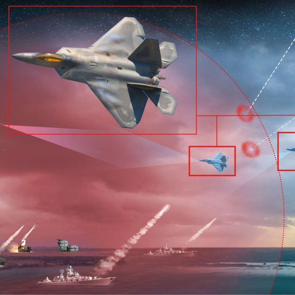 Northrop Grumman has delivered the LN-351 EGI-M navigation system to the F-22 Raptor, giving the stealth fighter a jam-resistant positioning capability that preserves mission accuracy in GPS-contested combat environments (Picture Source: U.S. Air Force / Northrop Grumman)