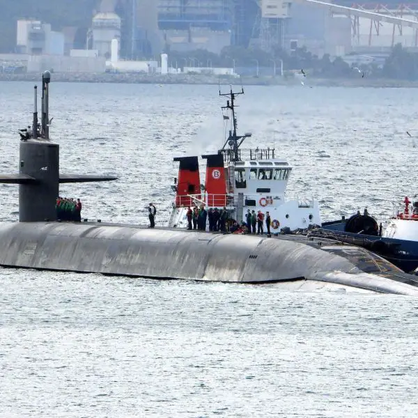 The arrival of the USS Alaska, a U.S nuclear ballistic missile submarine, in Gibraltar likely served as a visible strategic warning signal toward Iran, because submarines of this type are normally kept hidden at sea and rarely make public port calls. (Picture source: X/Peter Ferrary)
