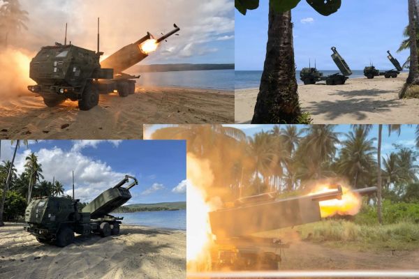 U.S. forces fired a HIMARS rocket system from Palawan during Balikatan 26, signaling a shift toward using mobile land-based precision fires to defend Philippine maritime approaches and deter coastal threats (Picture Source: U.S. Army)