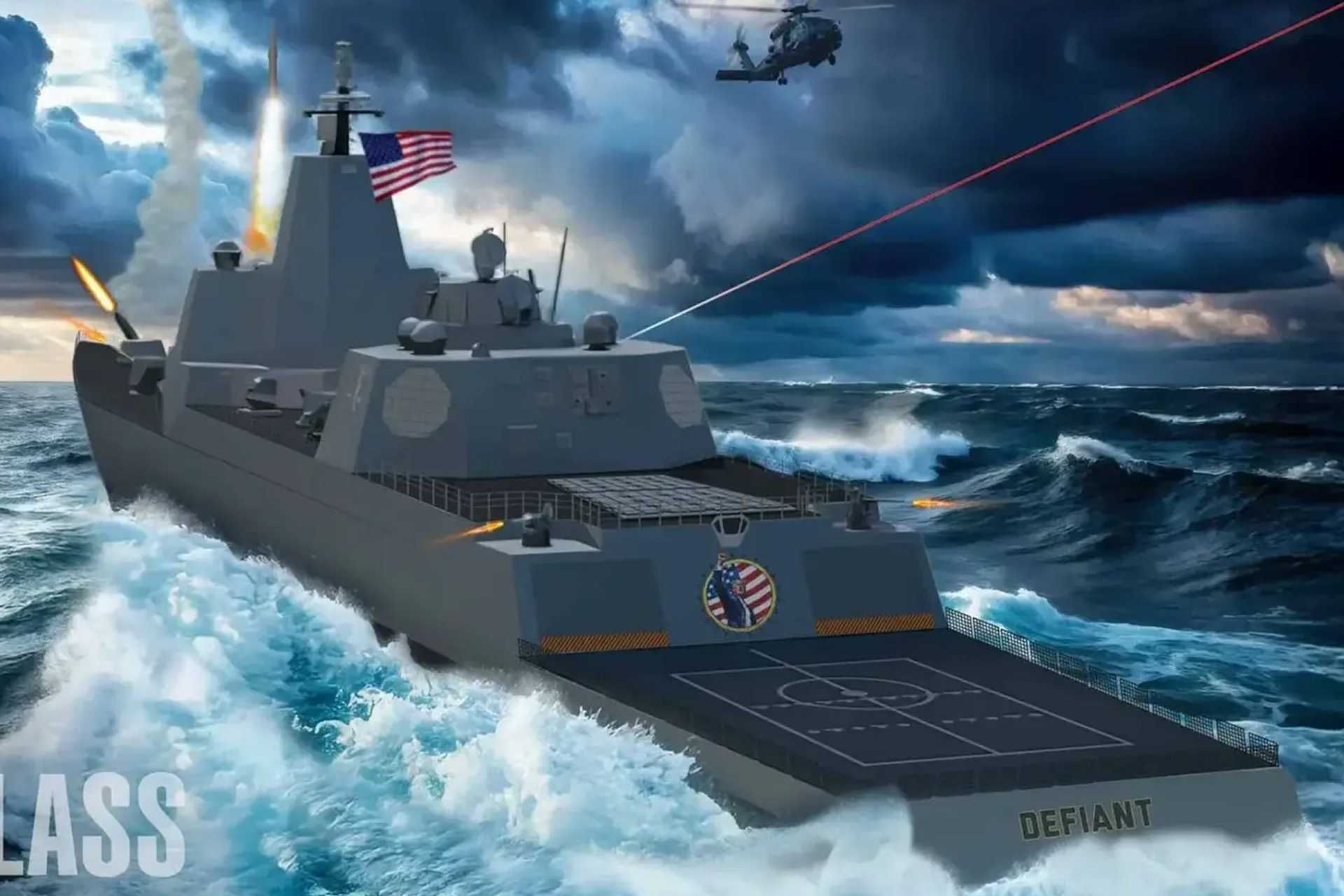 The Trump-class battleship is projected to measure between 260 and 270 meters in length, with a beam of 32 to 35 meters, making it slightly longer than the Japanese battleship Yamato, which measured 263 meters overall. (Picture source: US Navy)