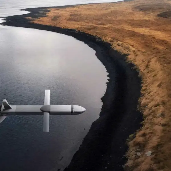 The Ruta Block 2 is a clear break from the original Ruta, which had often been seen as a missile-drone rather than a full cruise missile, with a heavier warhead, longer reach, and guidance based on artificial intelligence rather than simple preset navigation. (Picture source: Destinus)