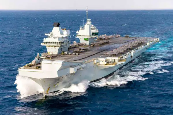 The HMS Prince of Wales has returned to sea from Portsmouth to prepare the UK Carrier Strike Group for NATO operations in the High North, reinforcing allied maritime power in a strategically contested region (Picture Source: Royal British Navy)