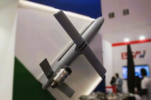 Serbia unveiled the Goshawk cruise missile system at World Defense Show 2026 in Riyadh, introducing a new long-range autonomous loitering munition aimed at precision land-based strikes (Picture Source: Army Recognition Group)