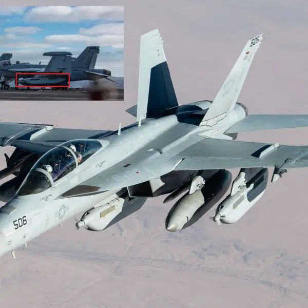 The EA-18G Growler is the U.S. Navy’s dedicated electronic attack aircraft, designed to jam, deceive, and suppress enemy radars and air-defense networks to protect strike and assault forces (Picture Source: U.S. Navy)