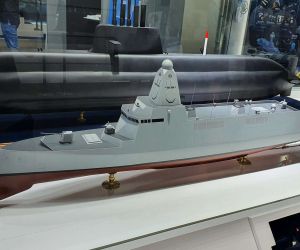 Hanwha Ocean’s selection for South Korea’s KDDX destroyer program advances a six-ship plan to field domestically designed warships with Korean radars, vertical-launch missiles, electric propulsion, and stronger air-defense and anti-submarine capabilities for the Republic of Korea Navy (Picture source: @Foxtrot19_RADAR on X).