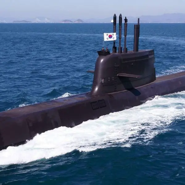 The Korean KSS-III offers prioritized volume and underwater endurance with lithium-ion batteries and AIP, providing energy reserves for submerged sprints and a less predictable snorkel pattern (Picture source: South Korean MoD)