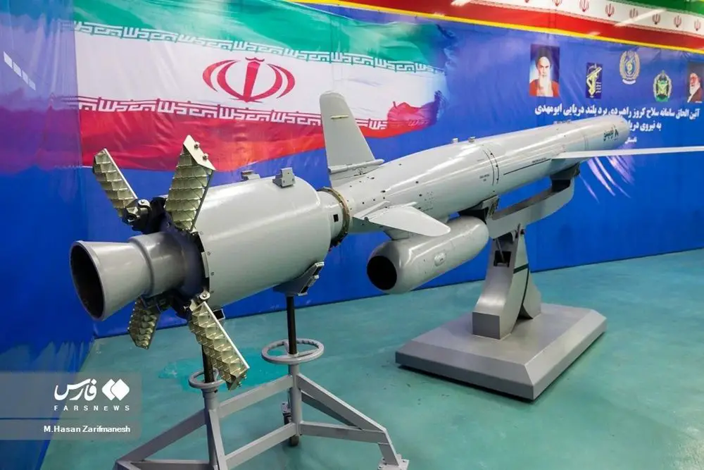 Iran’s Abu Mahdi long-range anti-ship cruise missile is a turbojet-powered, sea-skimming weapon with a range exceeding 1,000 km, designed to evade ship defenses through dual-mode guidance and threaten U.S. naval forces across the Arabian Sea as part of Tehran’s layered maritime denial strategy.