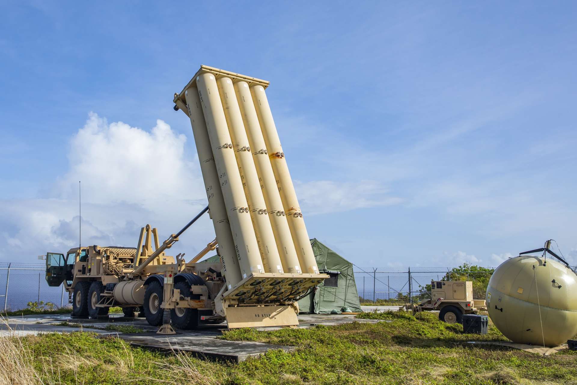 Lockheed Martin’s $142.6 million contract modification extends sustainment support for the UAE’s THAAD missile defense system, reinforcing U.S.-backed high-altitude missile defense coverage in a region facing persistent missile threats (Picture Source: U.S. Army)