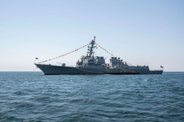 USS Howard (DDG 83), a forward-deployed U.S. Navy Arleigh Burke-class guided-missile destroyer, departed Shimoda, Japan, after the 87th Black Ship Festival, highlighting its role in U.S.-Japan naval presence, air defense, strike operations, and anti-submarine warfare in the Western Pacific (Picture source: U.S. DoW).