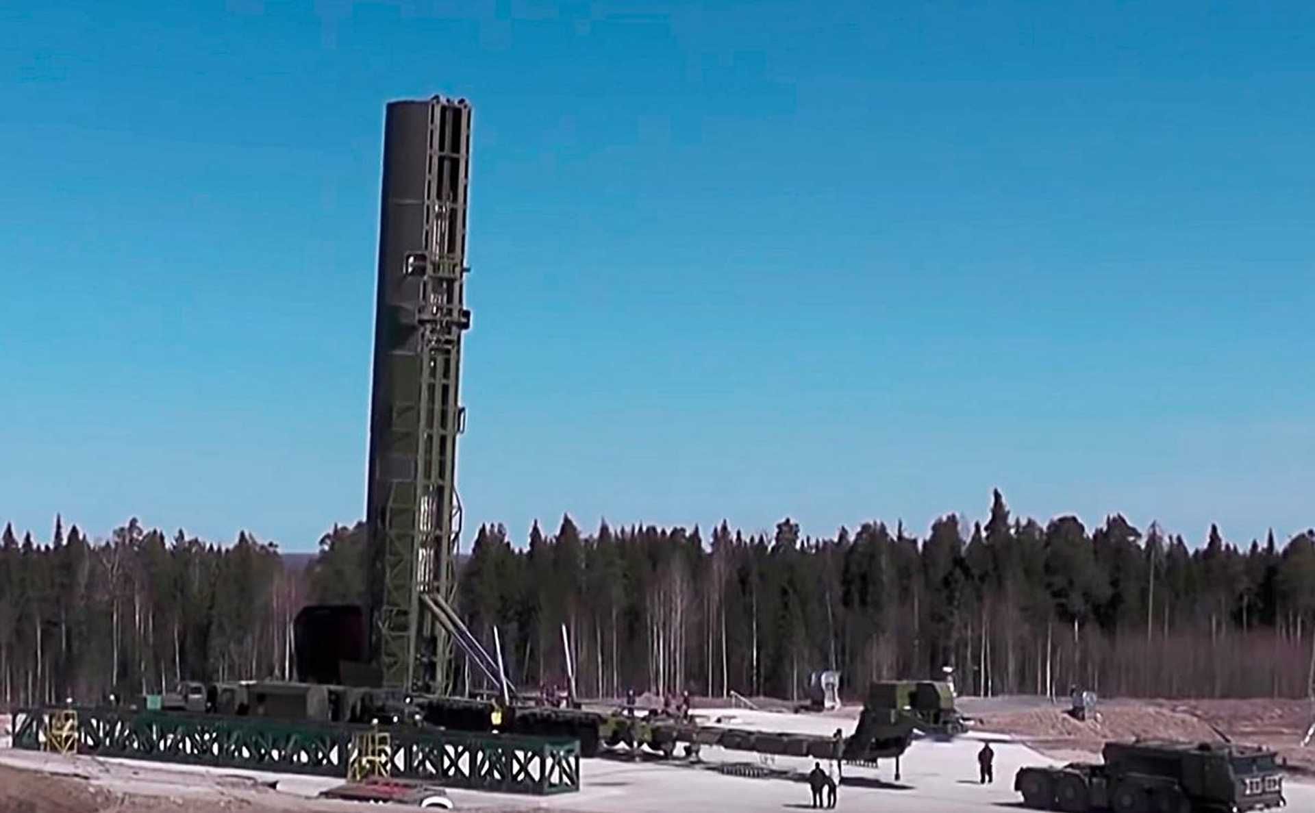 Russia’s RS‑28 Sarmat, also known as "Satan II," is a next-generation heavy intercontinental ballistic missile capable of carrying multiple nuclear warheads across 18,000 km, designed to penetrate advanced missile defense systems and redefine global strategic deterrence.