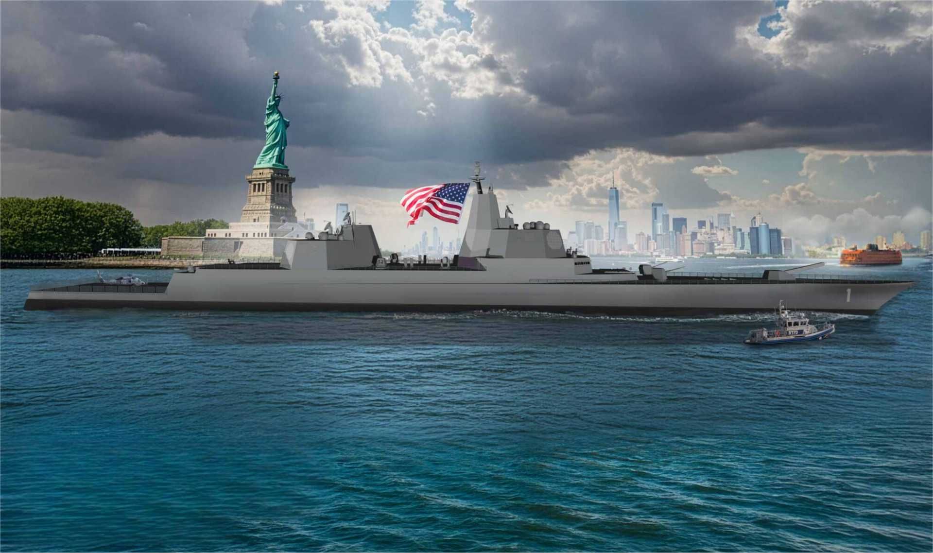 Cost estimates discussed alongside the Trump-class battleship program range from about $10 billion per ship for later units to as much as $15 billion for the first ship, planned to be named USS Defiant. (Picture source: U.S. Navy)