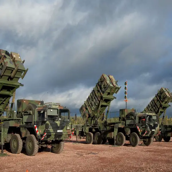 The MIM-104 Patriot is a long-range, high-altitude air and missile defense system capable of intercepting aircraft, cruise missiles, and tactical ballistic missiles using advanced radar and hit-to-kill PAC-3 MSE interceptors (Picture source: German MoD).