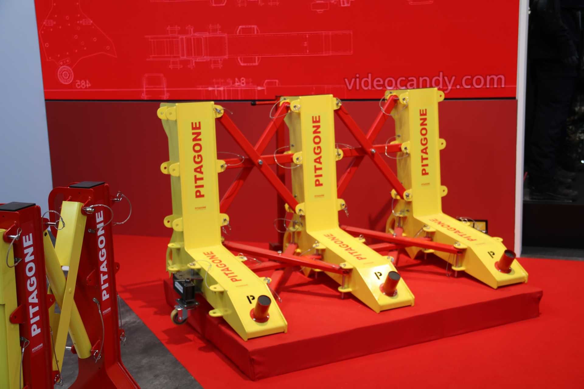 Pitagone’s new F-24 Big Boy vehicle security barrier on display at Milipol 2025, showcasing its compact yet heavy-duty design tailored for rapid deployment in urban environments.