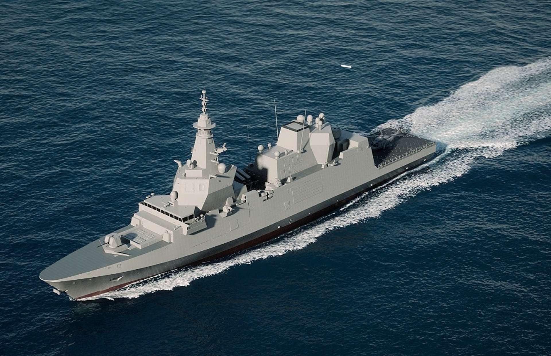 FREMM EVO will pair a stealthy, quiet hybrid-propulsion hull with cyber-resilient combat systems, dual-band AESA radar, layered air defense, advanced ASW sonars, and dedicated counter-drone capabilities for high-end NATO operations (Picture source: OCCAR).