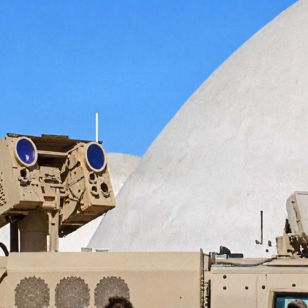AeroVironment’s LOCUST high-energy laser weapon system demonstrated counter-drone engagements at White Sands Missile Range with JIATF-401 and the FAA, marking a step toward regulated U.S. use of directed-energy defenses for homeland security, military installations, and deployed force protection (Picture source: AeroVironment).