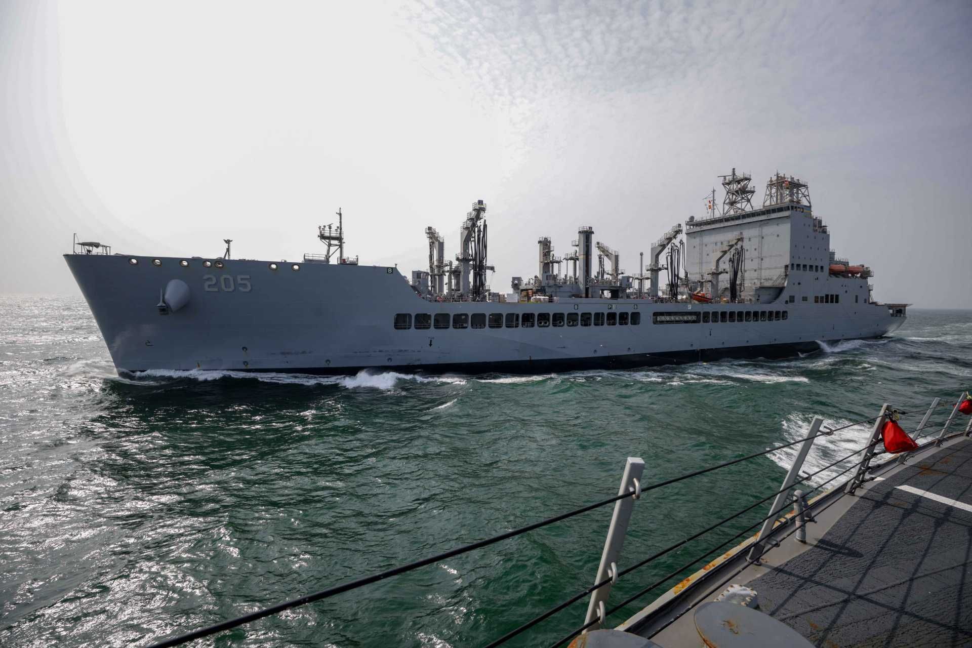 Each John Lewis-class replenishment oiler provides underway replenishment of fuel and limited dry cargo to carrier strike groups, amphibious ready groups, and surface forces so they can remain on station without returning to port. (Picture source: US Navy)