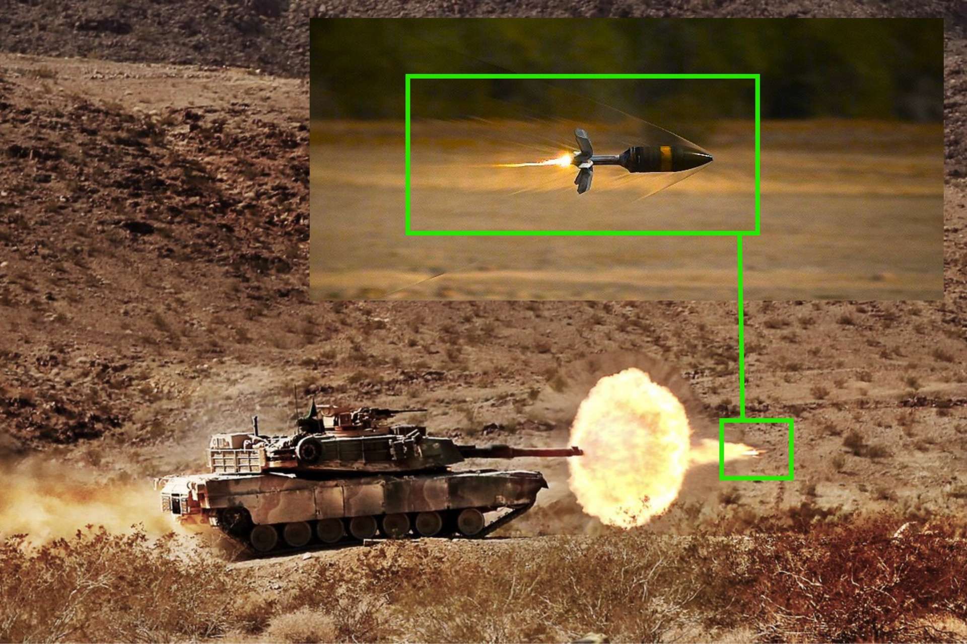 The U.S. Army’s M1147 AMP contract gives M1 Abrams crews a single programmable 120mm round to engage armor, fortifications, infantry, and concealed threats with greater speed and flexibility (Picture Source: U.S. Marines Corps / Northrop Grumman / Edited By Army Recognition Group)