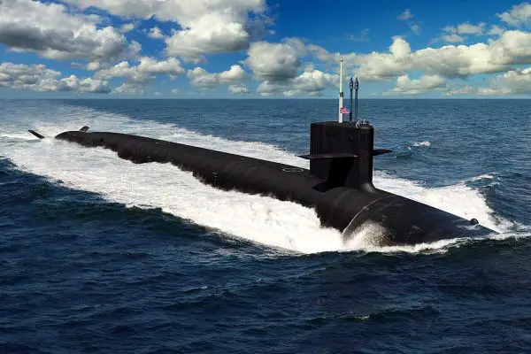 The U.S. Navy confirmed that the first Columbia-class ballistic missile submarine, USS District of Columbia (SSBN-826), is approximately 65 to 66 percent complete and is expected to be delivered in 2028. (Picture source: U.S. Navy)