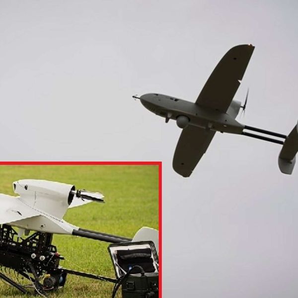 Rheinmetall’s LUNA NG is a catapult-launched tactical ISR drone offering 12+ hours endurance, EO/IR sensing, modular relay/EW payloads, and autonomous recovery, feeding real-time targeting data into the Bundeswehr’s unmanned C2 network (Picture source: Rheinmetall).