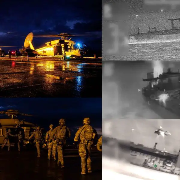 U.S. forces under U.S. Southern Command seized a sanctioned dark-fleet oil tanker in the Caribbean Sea, highlighting an expanded U.S. effort to enforce maritime sanctions far from its own waters. (Picture source: U.S. Coast Guard / U.S. Department of Homeland Security / U.S. Southern Command)