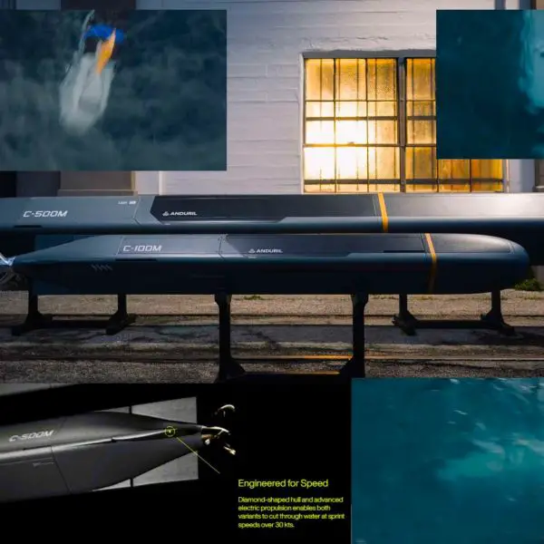 Anduril Industries has demonstrated its Copperhead-500M, a 21-inch autonomous underwater munition, signaling a shift toward scalable, unmanned undersea strike capabilities that could redefine naval warfare (Picture Source: Anduril)